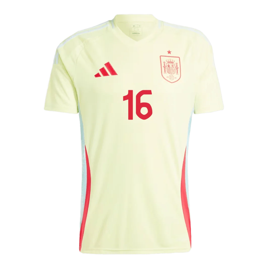 Rodrigo NO.16 Equipacion España Segunda 2024_1
