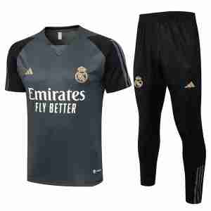 Tailandia Conjunto Equipacion Entrenamiento FC Barcelona 2024 2025 Gris