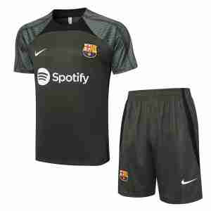 Tailandia Conjunto Equipacion FC Barcelona Entrenamiento 2024 Verde