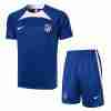 Tailandia Conjunto Equipacion Entrenamiento Atlético De Madrid 2024 Azul