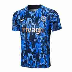 Tailandia Equipacion Chelsea Entrenamiento 2024 Azul