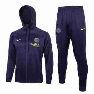 Chandal Con Capucha Real Madrid 2024 2025 Purpura