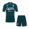 Equipacion AS Monaco Conjunto Niños Segunda 2024 2025
