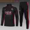 Sudadera Entrenamiento Ninos Paris Saint Germain 2024 2025 Negro Rosa
