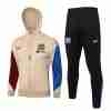 Chandal Con Capucha FC Barcelona 2024 2025 Amarillo Azul Rojo