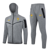 Chandal Con Capucha Francia 2024 2025 Gris