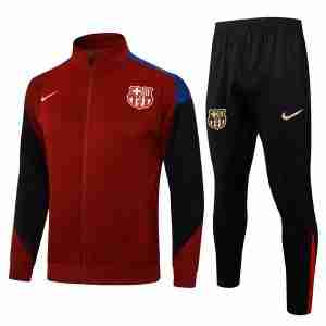 Chandal FC Barcelona 2024 2025 Rojo Negro