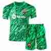 Equipacion FC Barcelona Conjunto Niños Portero 2024 2025 Verde