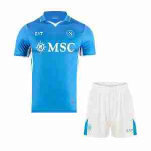 Equipacion Napolia Conjunto Niños Primera 2024 2025