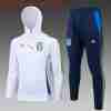 Sudadera Con Capucha Ninos Italia 2024 2025 Blanco