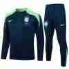 Sudadera De Training Brasil 2024 2025 Azul Verde