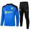 Sudadera De Training FC Barcelona 2024 2025 Azul Blanco