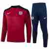 Sudadera De Training Inglaterra 2024 2025 Rojo Negro