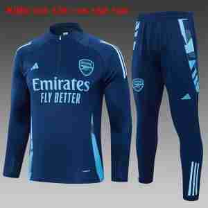 Sudadera De Training Ninos Arsenal 2024 2025 Azul
