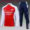 Sudadera De Training Ninos Arsenal 2024 2025 Rojo Blanco