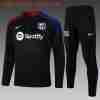 Sudadera De Training Ninos FC Barcelona 2024 2025 Negro Azul