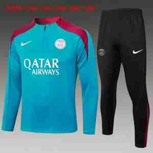 Sudadera De Training Ninos Paris Saint Germain 2024 2025 Azul