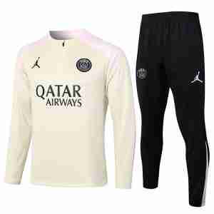 Sudadera De Training Paris Saint Germain 2024 2025 Amarillo Rosa
