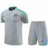 Tailandia Conjunto Equipacion Entrenamiento Atlético De Madrid 2024 2025 Gris