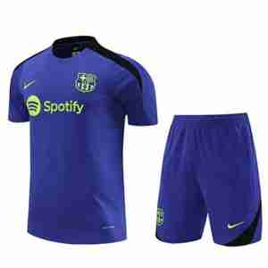 Tailandia Conjunto Equipacion Entrenamiento FC Barcelona 2024 2025 Purpura