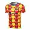 Tailandia Equipacion Entrenamiento FC Barcelona 2024 2025 Amarillo Rojo