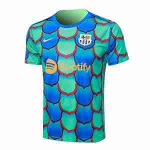 Tailandia Equipacion Entrenamiento FC Barcelona 2024 2025 Verde Azul
