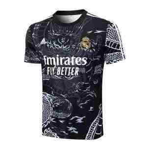 Tailandia Equipacion Entrenamiento Real Madrid 2024 2025 Negro