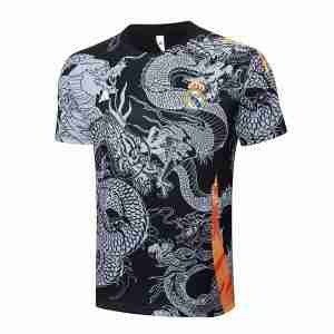 Tailandia Equipacion Entrenamiento Real Madrid 2024 2025 Negro Gris