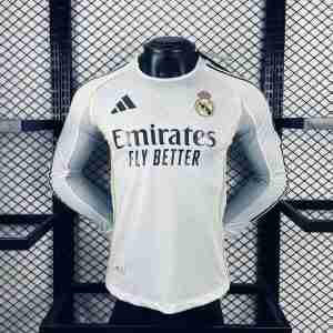 Tailandia Equipacion Real Madrid Manga Larga Primera 2025 2026