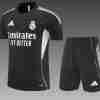 Equipacion Real Madrid Conjunto Niños Entrenamiento 2025 2026 Negro