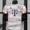 Versión Jugador Equipacion Bayern Munich Segunda 2025 2026 Blanco
