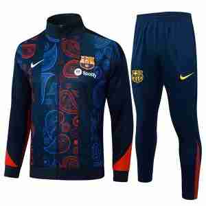 Chandal FC Barcelona 2025 26 Azul Rojo