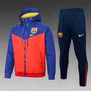 Rompevientos Bayern Munich Conjunto 2025 2026 Azul Rojo