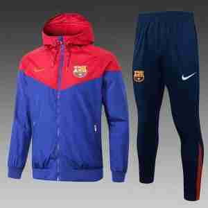 Rompevientos Bayern Munich Conjunto 2025 2026 Rojo Azul
