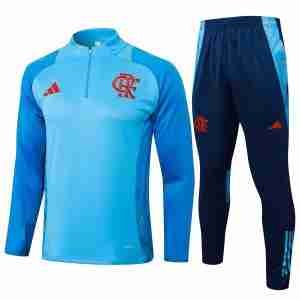 Sudadera De Training Flamengo 2025 2026 Azul