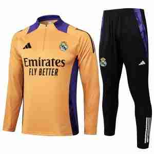Sudadera De Training Real Madrid 2025 2026 Amarillo