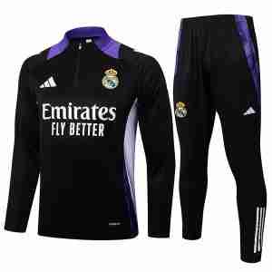 Sudadera De Training Real Madrid 2025 2026 Negro
