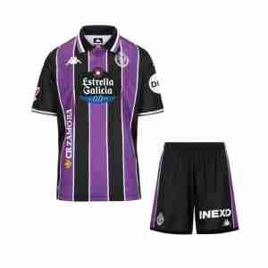 Equipacion Real Valladolid Conjunto Niños Segunda 2025 2026