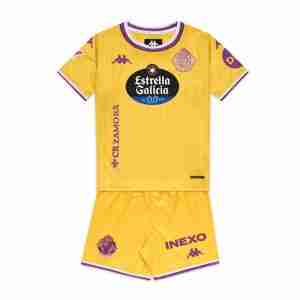 Equipacion Real Valladolid Conjunto Niños Tercera 2025 2026
