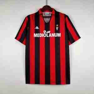 Tailandia Equipacion AC Milan Primera Retro 1989 1990