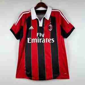 Tailandia Equipacion AC Milan Primera Retro 2012 2013