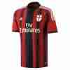 Tailandia Equipacion AC Milan Primera Retro 2014 2015 Rojo