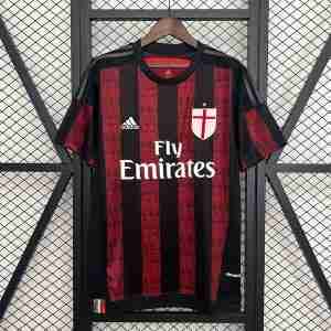 Tailandia Equipacion AC Milan Primera Retro 2015 2016