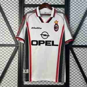 Tailandia Equipacion AC Milan Segunda Retro 1998 1999