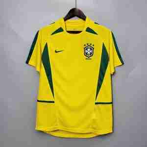 Tailandia Equipacion Brasil Primera Retro 2002