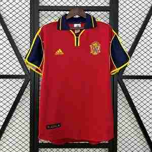 Tailandia Equipacion España Primera Retro 2000