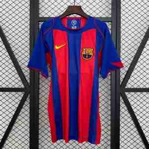 Tailandia Equipacion FC Barcelona Primera Retro 2004 2005