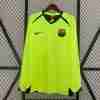 Tailandia Equipacion FC Barcelona Segunda Manga Larga Retro 2005 2006