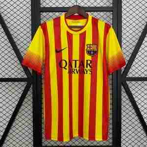 Tailandia Equipacion FC Barcelona Segunda Retro 2013 2014