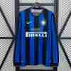 Tailandia Equipacion Inter Milan Primera Manga Larga Retro 2009 2010